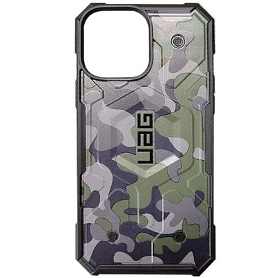 Удароміцний чохол UAG Pathfinder Сamouflage with MagSafe для iPhone 12 Pro Max Khaki-Green 3848390000005 фото