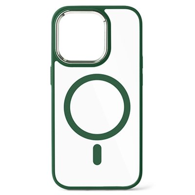 Чохол Crystal Guard Case with MagSafe для IPhone 14 Pro Max Dark Green 505236 фото