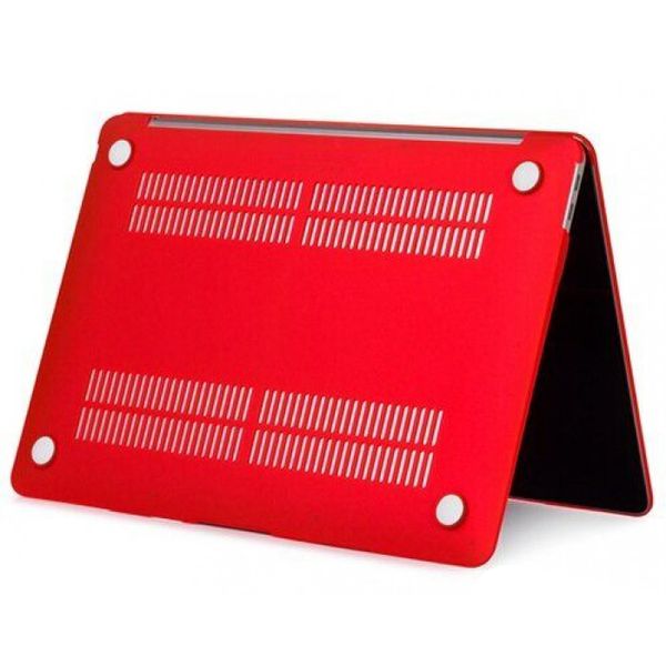 Чехол накладка Matte HardShell Case для Macbook New Pro 13.3 Red 8-00304 фото