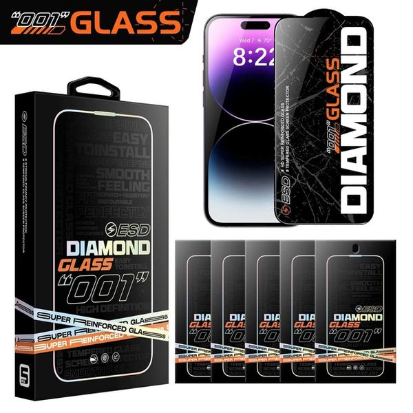 Защитное Стекл 14 Pro Max ESD Diamond Glass 001 2-00106 фото