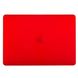 Чехол накладка Matte HardShell Case для Macbook New Pro 13.3 Red 8-00304 фото 2