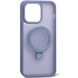 Чохол Matt Guard MagSafe Case для iPhone 14 Cobalt Blue кільце підставка 1-15041 фото