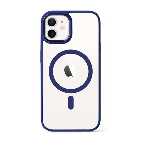 Чехол Crystal Guard Case with MagSafe для IPhone 12 Pro Max Dark Blue 505180 фото