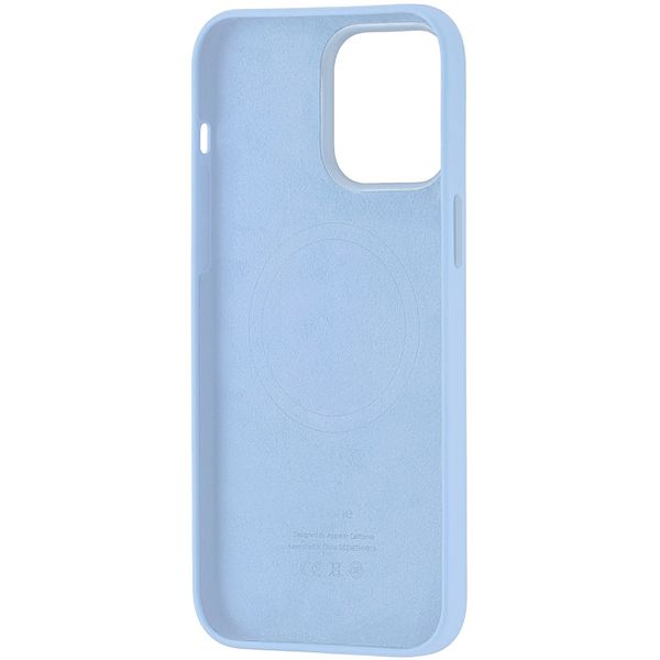 Чохол Silicone Case Full with MagSafe OEM для iPhone 14 Plus Sky 4101 фото