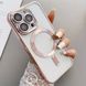 Чехол Shining With Magsafe for iPhone 14 Rose Gold 1-14059 фото