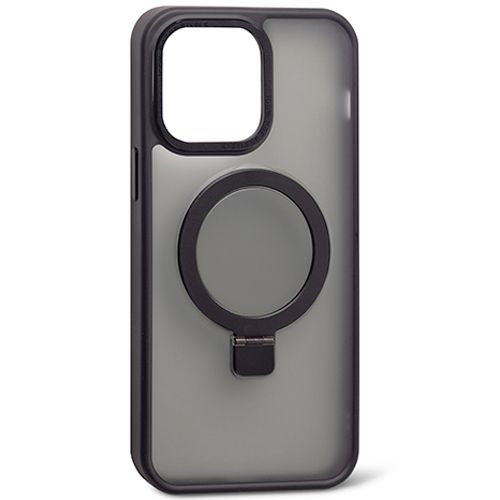 Чохол Matt Guard MagSafe Case для iPhone 13 Pro Black кільце підставка 1-15051 фото