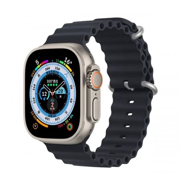 Ремешок Ocean Band для Apple Watch 42mm / 44mm / 45mm / 49mm Charcoal Gray 4-00024 фото