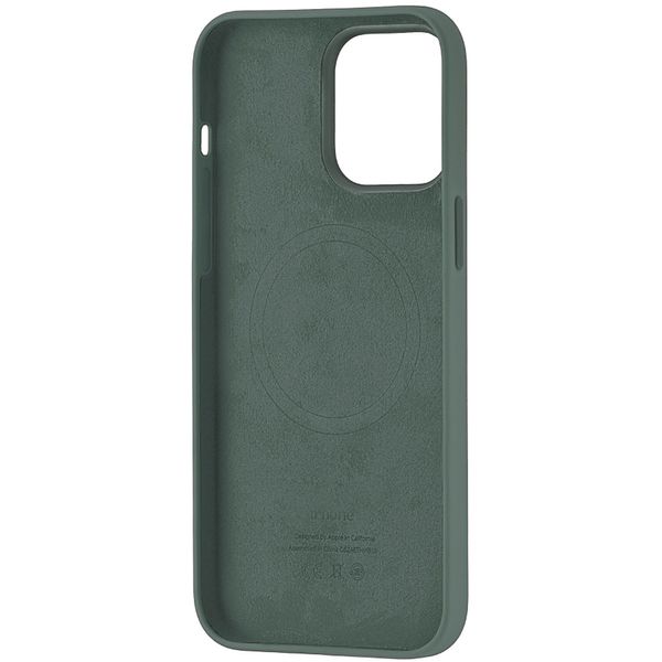 Чохол Silicone Case Full with MagSafe OEM для iPhone 14 Plus Olive 4102 фото