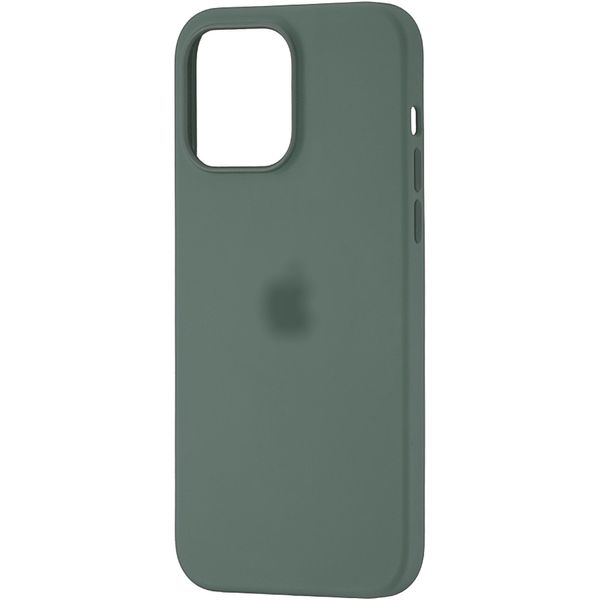 Чохол Silicone Case Full with MagSafe OEM для iPhone 14 Plus Olive 4102 фото