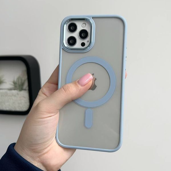 Чохол Crystal Guard Case with MagSafe для IPhone 14 Pro Sky Blue 505233 фото