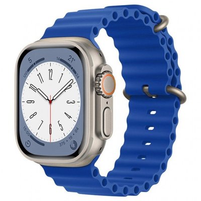 Ремінець Ocean Band для Apple Watch 42mm / 44mm / 45mm / 49mm Royal Blue 4-00025 фото