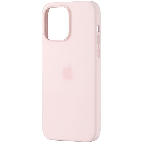 Чохол Silicone Case Full with MagSafe OEM для iPhone 14 Plus Chalk Pink 4103 фото