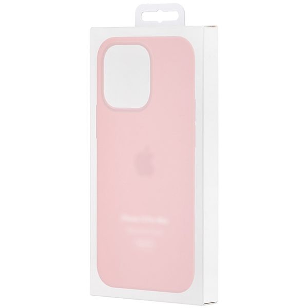 Чехол Silicone Case Full with MagSafe OEM для iPhone 14 Plus Chalk Pink 4103 фото