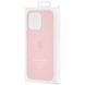 Чехол Silicone Case Full with MagSafe OEM для iPhone 14 Plus Chalk Pink 4103 фото 3