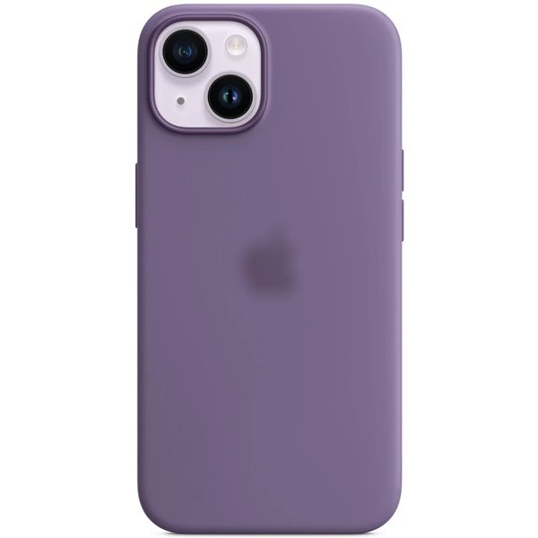 Чехол Silicone Case Full with MagSafe OEM для iPhone 14 Plus Iris 4104 фото