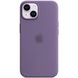 Чохол Silicone Case Full with MagSafe OEM для iPhone 14 Plus Iris 4104 фото