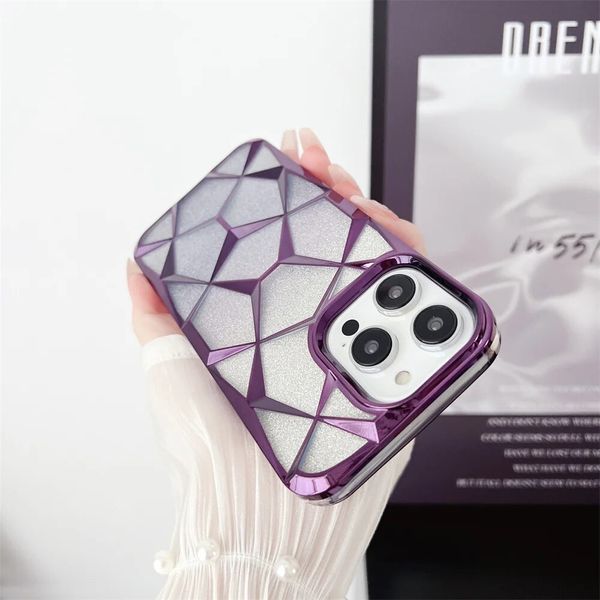 Чохол 2в1 з блискітками Glitter Prism для iPhone 11 Deep Purple 3086786s4 фото