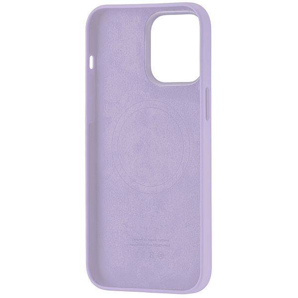 Чохол Silicone Case Full with MagSafe OEM для iPhone 14 Plus Lilac 4106 фото