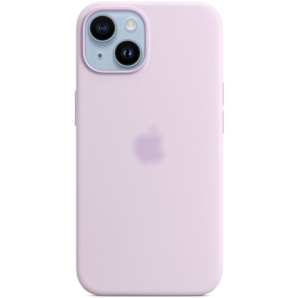 Чохол Silicone Case Full with MagSafe OEM для iPhone 14 Plus Lilac 4106 фото