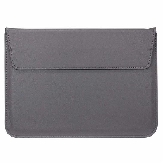 Чохол-конверт підставка Leather PU для MacBook 13.3 Grey 8-00001 фото