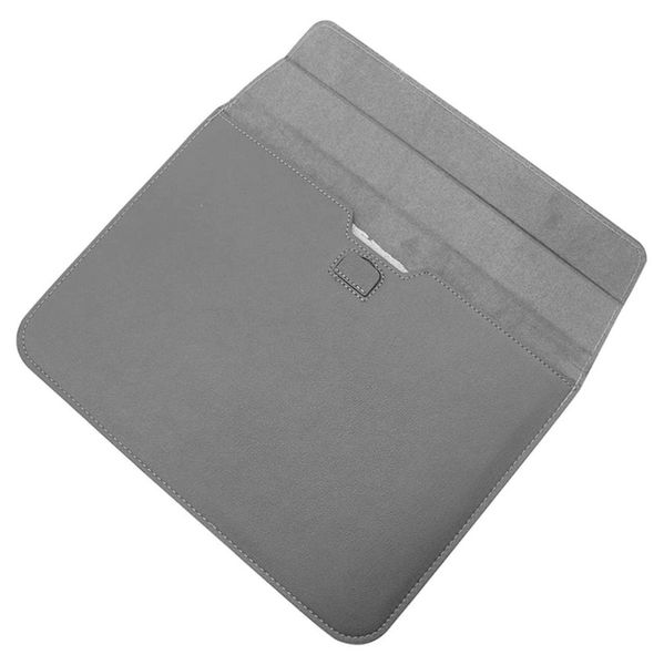 Чохол-конверт підставка Leather PU для MacBook 13.3 Grey 8-00001 фото