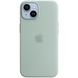 Чехол Silicone Case Full with MagSafe OEM для iPhone 14 Plus Succulent 4107 фото 1