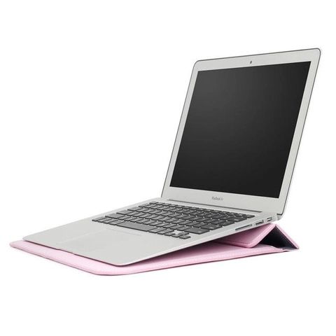 Чехол-конверт подставка Leather PU для MacBook 13.3 Pink 8-00002 фото