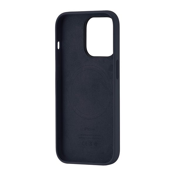 Чохол Silicone Case Full with MagSafe OEM для iPhone 14 Plus Midnnight 4108 фото