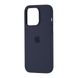 Чохол Silicone Case Full with MagSafe OEM для iPhone 14 Plus Midnnight 4108 фото 4