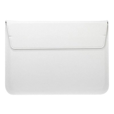 Чехол-конверт подставка Leather PU для MacBook 13.3 White 8-00004 фото