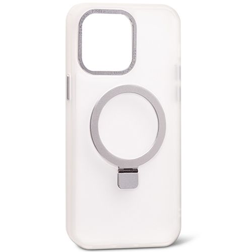 Чохол Matt Guard MagSafe Case для iPhone 13 White кільце підставка 1-15059 фото