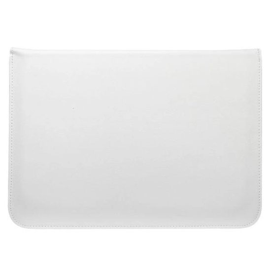 Чехол-конверт подставка Leather PU для MacBook 13.3 White 8-00004 фото