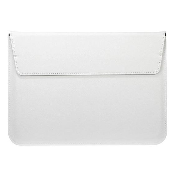 Чехол-конверт подставка Leather PU для MacBook 13.3 White 8-00004 фото