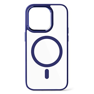 Чехол Crystal Guard Case with MagSafe для IPhone 13 Dark Blue 505189 фото