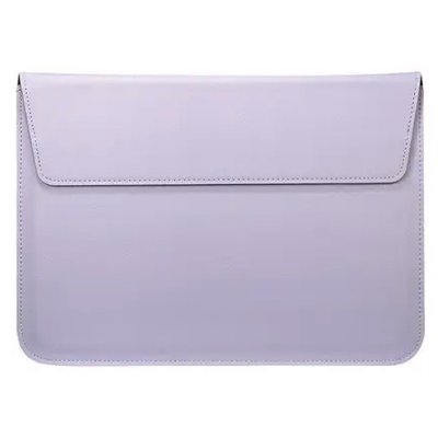 Чехол-конверт подставка Leather PU для MacBook 13.3 Light Purple 8-00005 фото