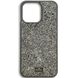 Чохол для iPhone 11 Swarovski DIAMOND зі стразами та мікрофіброю Light Grey SI11404 фото