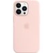 Чохол Silicone Case Full with MagSafe OEM для iPhone 13 Pro Max Chalk Pink 5504 фото