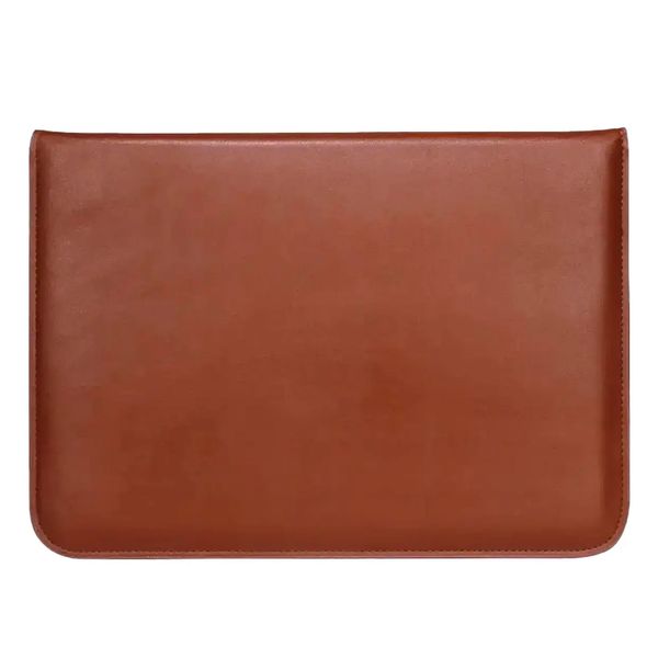 Чехол-конверт подставка Leather PU для MacBook 13.3 Brown 8-00007 фото