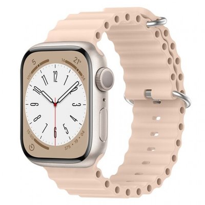 Ремешок Ocean Band для Apple Watch 42mm / 44mm / 45mm / 49mm Pink Sand 4-00036 фото