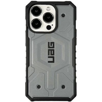 Ударопрочный чехол UAG Pathfinder Сamouflage with MagSafe для iPhone 13 Pro Max Grey 3848870000006 фото