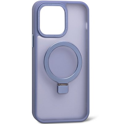 Чехол Matt Guard MagSafe Case для iPhone 15 Pro Cobalt Blue кольцо подставка 1-15013 фото