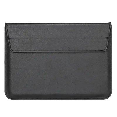 Чехол-конверт подставка Leather PU для MacBook 13.3 Black 8-00008 фото