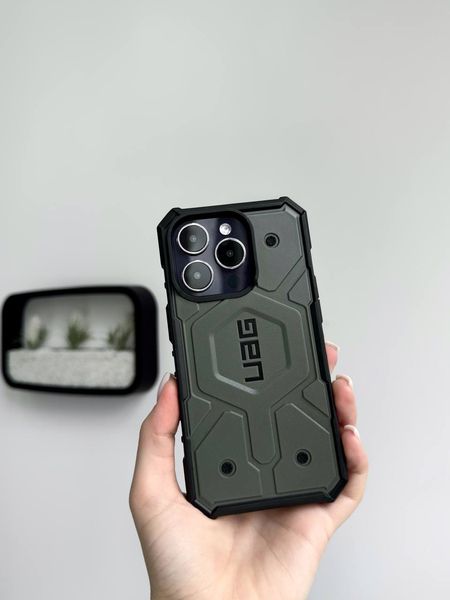 Ударопрочный чехол UAG Pathfinder Сamouflage with MagSafe для iPhone 13 Pro Max Grey 3848870000006 фото