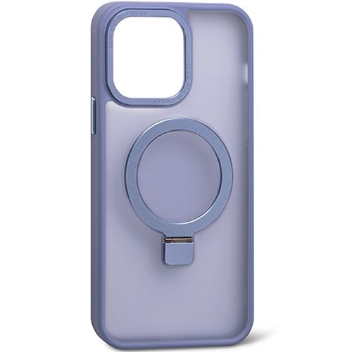 Чохол Matt Guard MagSafe Case для iPhone 15 Pro Cobalt Blue кільце підставка 1-15013 фото