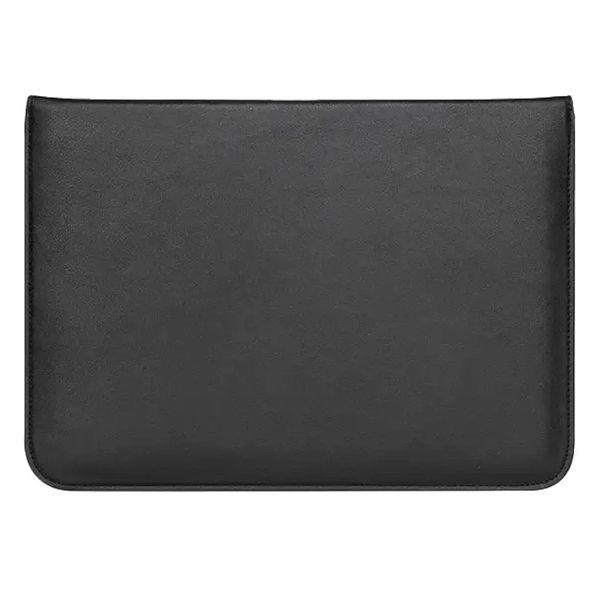 Чохол-конверт підставка Leather PU для MacBook 13.3 Black 8-00008 фото