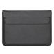 Чехол-конверт подставка Leather PU для MacBook 13.3 Black 8-00008 фото