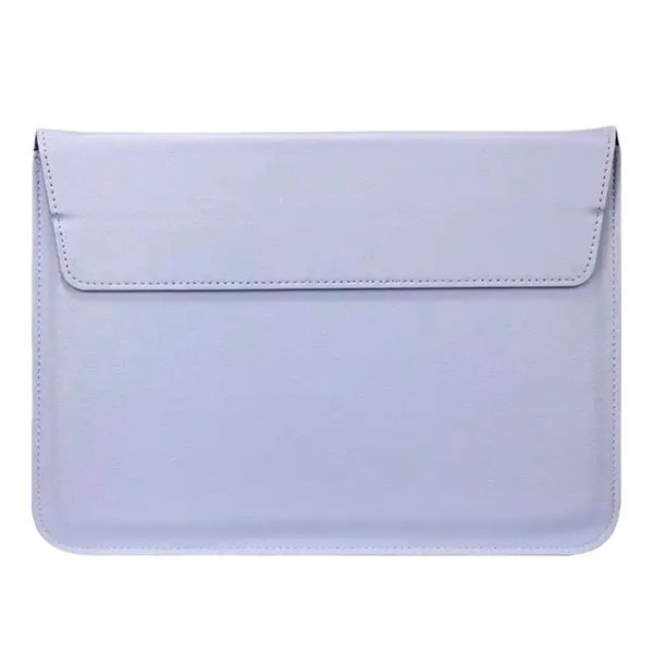 Чохол-конверт підставка Leather PU для MacBook 13.3 Lavander Grey 8-00009 фото