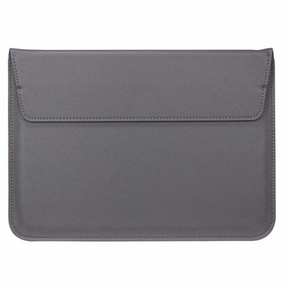 Чохол-конверт підставка Leather PU для MacBook 15.4 Grey 8-00021 фото