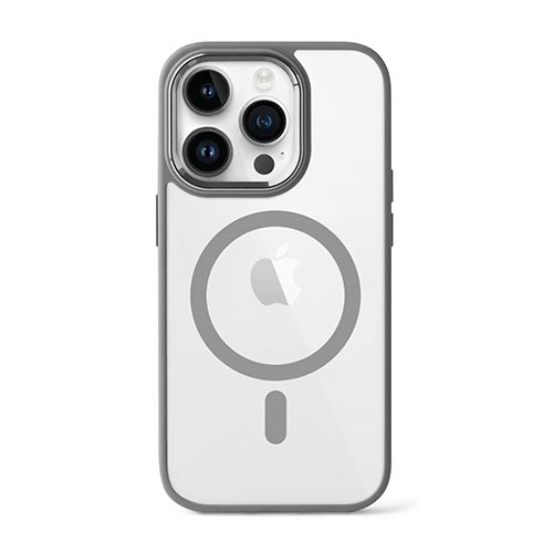 Чехол Crystal Guard Case with MagSafe для IPhone 15 Pro Grey 897254 фото