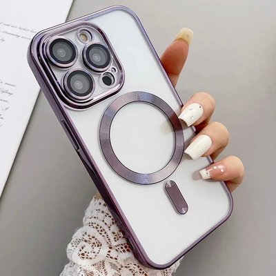 Чехол Shining With Magsafe for iPhone 11 Pro Deep Purple 1-14128 фото